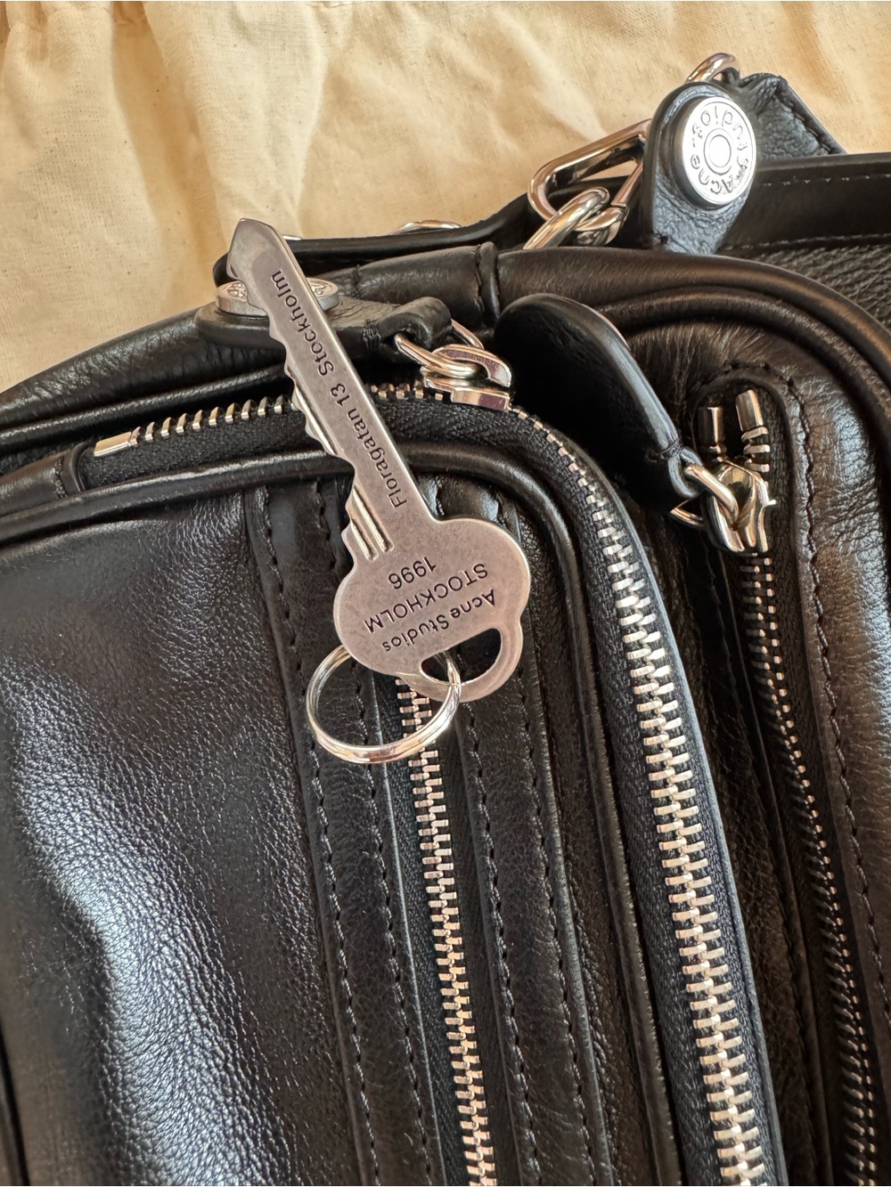 Acne Studios small black Camero bag - Picture 10 of 12